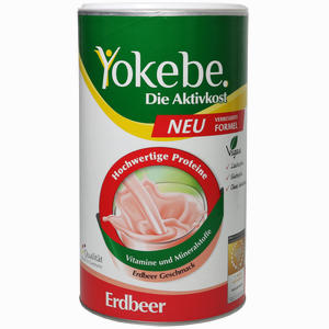 Yokebe Erdbeer Pulver Neue Formel  500 g