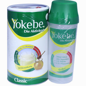 Yokebe Starter Inkl. Shaker Pulver 500 g - ab 0,00 &euro;