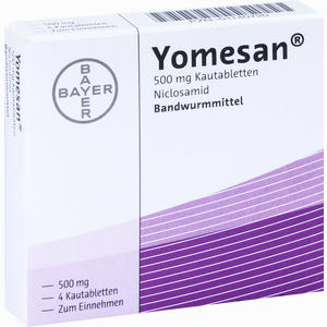 Yomesan Kautabletten  4 Stück Yomesan Kautabletten  4 Stück