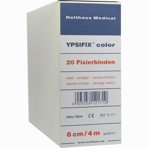 Ypsifix 6cmx4m Color Fixierbinde Blau  20 Stück - ab 14,26 €