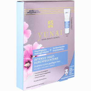 Yunai Feuchtigkeits- Hydrogel- Maske + Vorbereitendes Enzympeeling 1 Packung Yunai Feuchtigkeits- Hydrogel- Maske + Vorbereitendes Enzympeeling 1 Packung