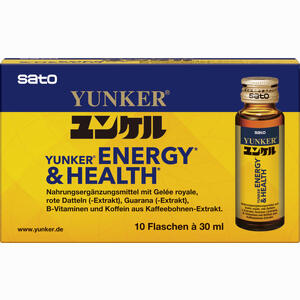 Yunker Energy & Health 10er Packung Tonikum 10 x 30 ml - ab 24,98 €