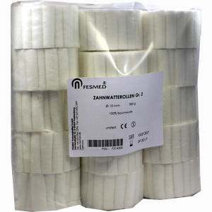 Zahnwatterollen Gr. 2 10mm Durchmesser 300 g - ab 9,00 €