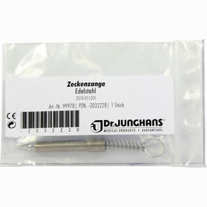 Zeckenzange Edelstahl Rostfrei Dr. Junghans Medical 1 Stück - ab 3,97 €