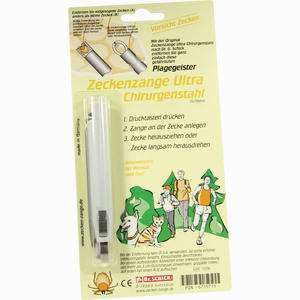 Zeckenzange Ultra Chirurgenstahl 1 Stück - ab 6,74 €