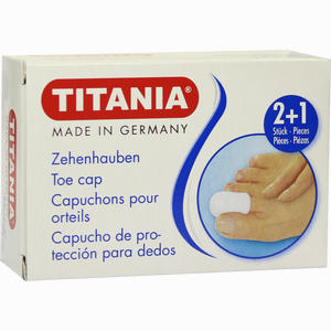 Zehenhauben 2xklein 1xgross Titania 3 Stück - ab 4,45 €