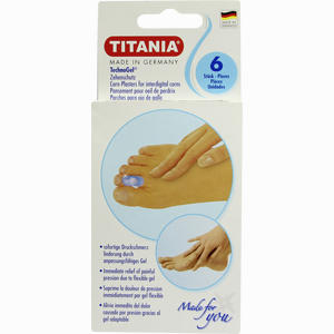 Zehenschutz Technogel Klein Titania 6 Stück - ab 6,39 €