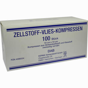 Zellstoff Vlies Kom10x10un  100 Stück - ab 5,34 €