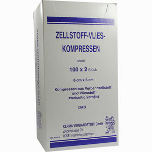 Zellstoff Vlies Kom6x8 Ste  100 Stück - ab 26,00 &euro;
