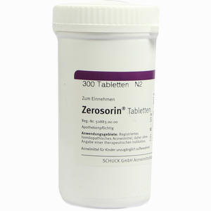 Zerosorin Tabletten  300 Stück - ab 18,36 €