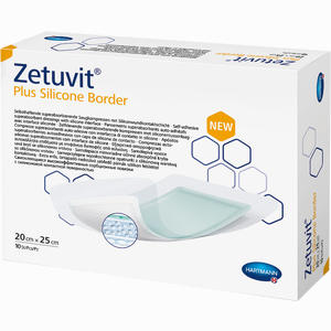 Zetuvit Plus Silicone Border 20 Cm X 25 Cm 10 Stück - ab 196,89 €