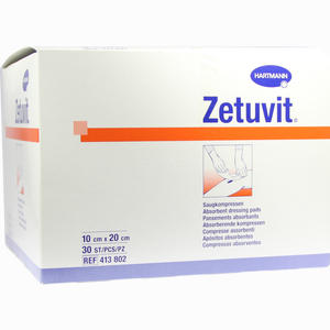 Zetuvit Saugkompr Un 10x20 30 Stück - ab 7,79 €