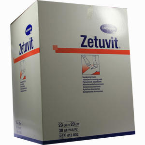 Zetuvit Saugkompr Un 20x20 30 Stück - ab 13,79 €