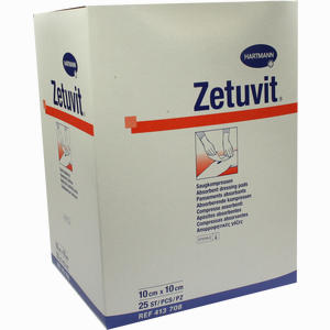 Zetuvit Saugkompresse Steril 10x10cm Kompressen 25 Stück - ab 13,49 &euro;