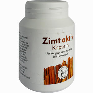 Zimt Aktiv Kapseln  60 Stück - ab 8,91 €