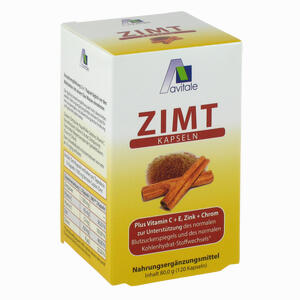 Zimtkapseln 500mg+ Vit C+ E 120 Stück - ab 12,12 €