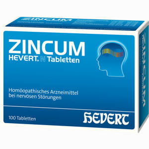 Zincum Hevert N Tabletten  100 Stück - ab 0,00 &euro;