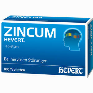 Zincum Hevert Tabletten 100 Stück - ab 15,58 €