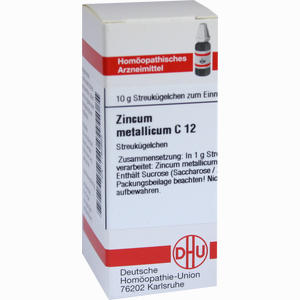 Zincum Metallicum C12 Globuli 10 g - ab 7,13 €