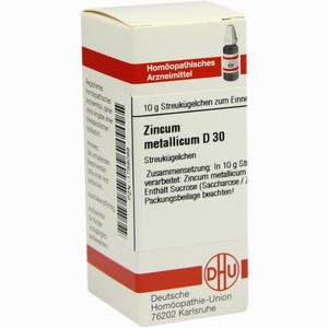 Zincum Metallicum D30 Globuli 10 g - ab 7,54 €