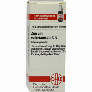 Zincum Valerianicum C6 Globuli 10 g - ab 8,09 €