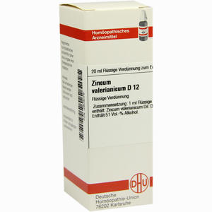 Zincum Valerianicum D12 Dilution 20 ml - ab 8,11 €