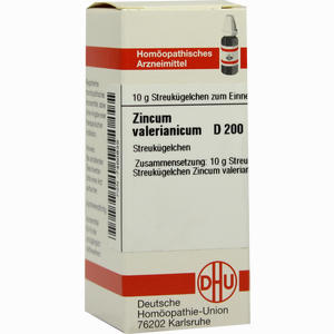 Zincum Valerianicum D200 Globuli 10 g - ab 15,04 €