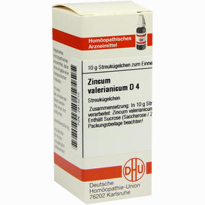 Zincum Valerianicum D4 Globuli 10 g - ab 7,66 €