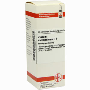 Zincum Valerianicum D6 Dilution 20 ml - ab 8,51 €
