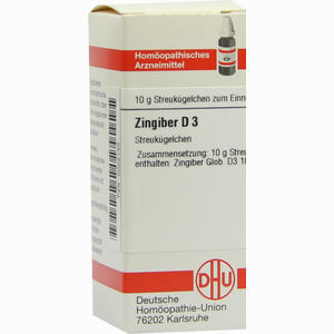 Zingiber D3 Globuli 10 g - ab 7,71 €