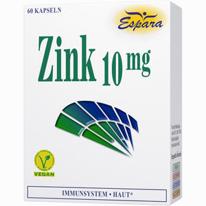 Zink- 10 Mg Kapseln 60 Stück - ab 6,62 €