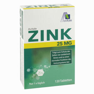 Zink 25 Mg 120 Stück - ab 10,32 &euro;