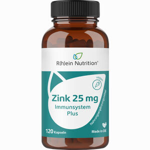 Zink 25 Mg Immunsystem Plus Hochdosiert + Vegan 120 Stück - ab 11,99 €