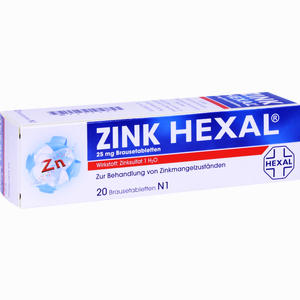 Zink Hexal Brausetabletten  20 Stück - ab 5,00 €