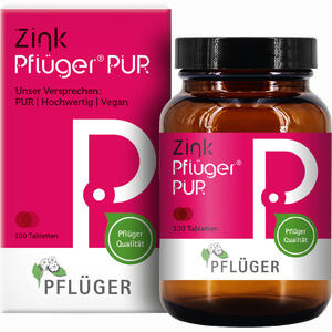 Zink Pflueger Pur 10 Mg 100 Stück - ab 11,82 €