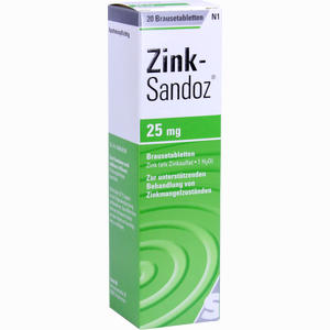 Zink Sandoz Brausetabletten 20 Stück - ab 4,98 €