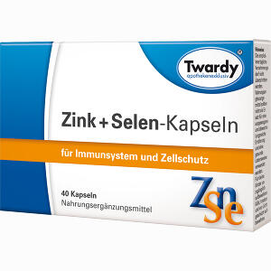 Zink + Selen- Kapseln  40 Stück - ab 0,00 &euro;