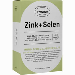 Zink + Selen Kapseln Vegan 100 Stück - ab 14,01 €