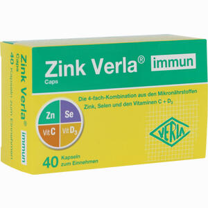Zink Verla Immun Caps 40 Stück - ab 14,78 €