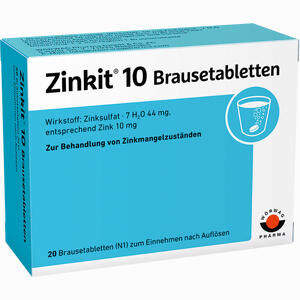 Zinkit 10 Brausetabletten 20 Stück - ab 6,01 €