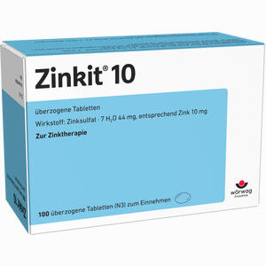 Zinkit 10 Dragees 100 Stück - ab 10,99 €