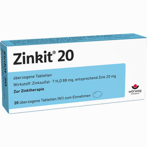 Zinkit 20 Dragees 20 Stück - ab 4,70 €