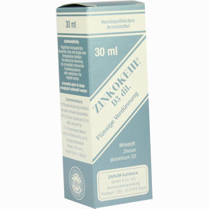 Zinkokehl D3 Tropfen 30 ml - ab 8,29 €