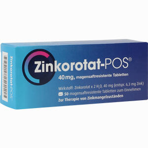 Zinkorotat Pos Tabletten 50 Stück - ab 6,65 &euro;