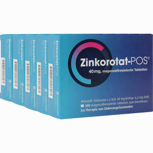 Zinkorotat Pos Tabletten 500 Stück - ab 54,73 €