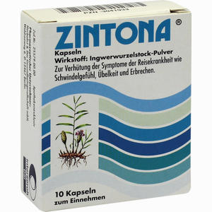 Zintona Kapseln 10 Stück Zintona Kapseln 10 Stück
