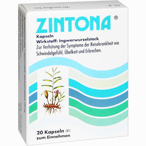 Zintona Kapseln 20 Stück - ab 0,00 €