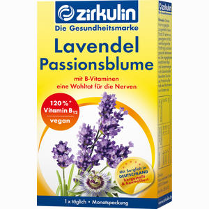 Zirkulin Lavendel Passionsblume Kapseln 30 Stück - ab 0,00 &euro;
