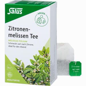 Zitronenmelissen Tee Melissae Herba Salus Filterbeutel 15 Stück - ab 2,02 €