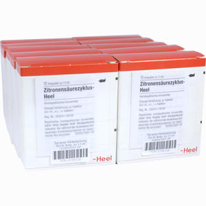 Zitronensäurezyklus- Heel Ampullen 100 Stück - ab 137,95 €